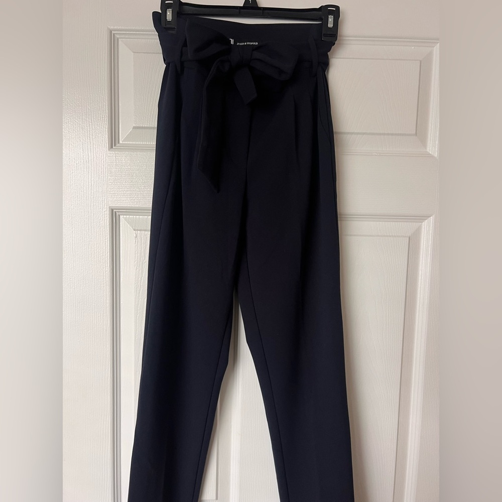 Jules & Leopold Navy Women's Trousers
